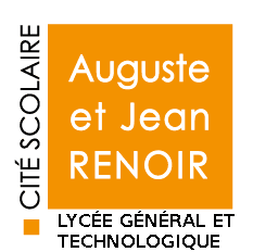 Logo du lycée Auguste et Jean Renoir